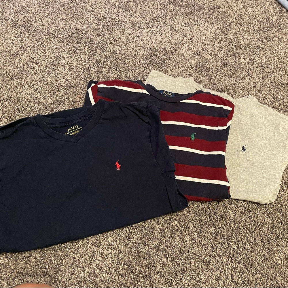 3 Boys Ralph Lauren short sleeve shirts